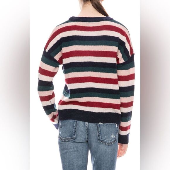 Rails Adela Wool Alpaca Striped Sweater XS - Picture 3 of 7